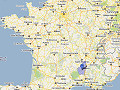 Situation géographique de l'Ardèche
