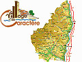 Carte des villages de caractère ardéchois