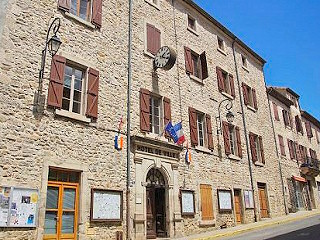 Ville des Vans en Ardèche